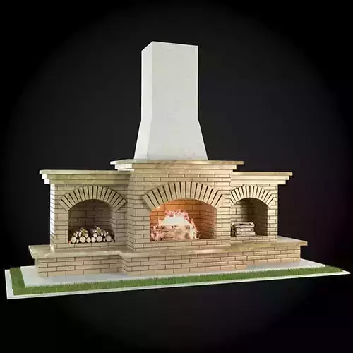 Garden Fireplace