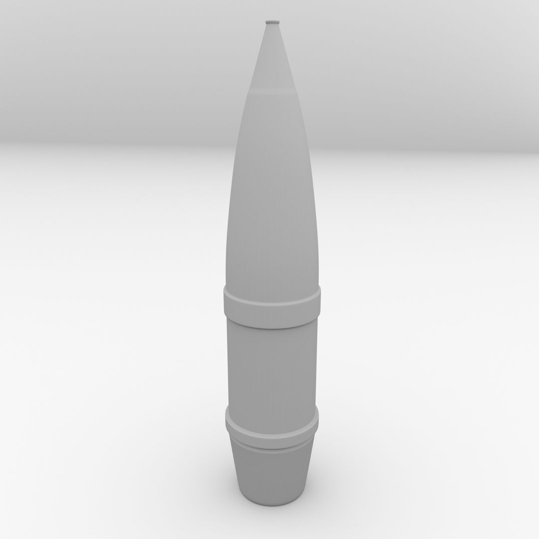 M107 Shell 3D model_3