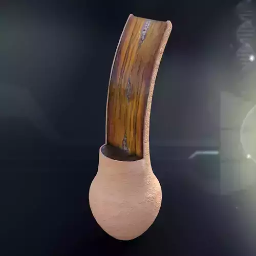 Human Hair Anatomy 3D model