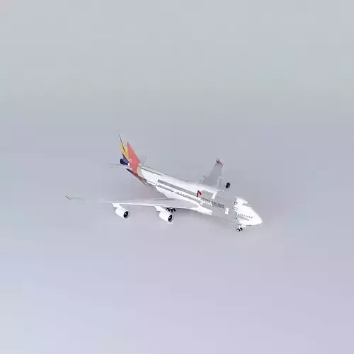 Asiana Airlines Boeing 747-400 {2Mb}