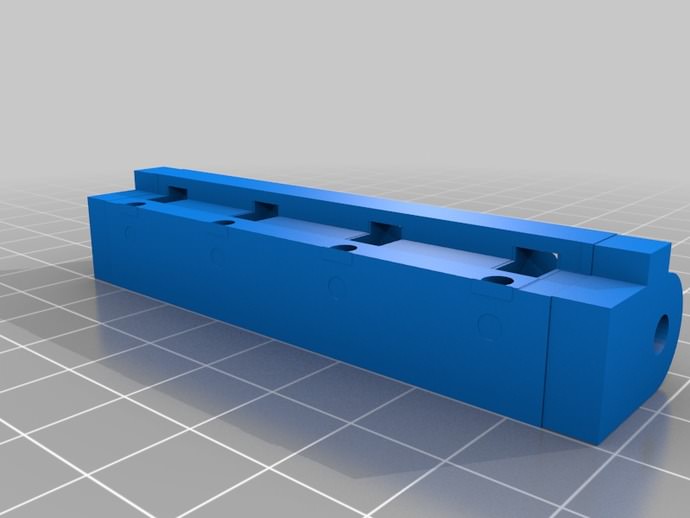 Complete set of mechanical anatomically driven fingers Free 3D print model_4