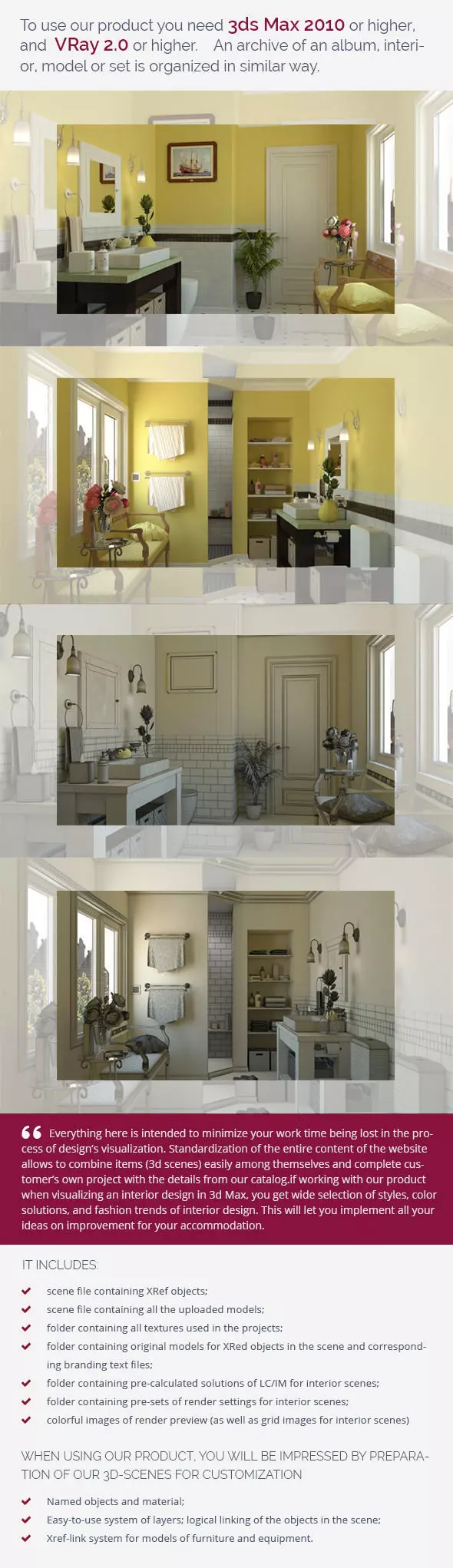 Bathroom kitchens and baths - interior design magazine 3D model_0