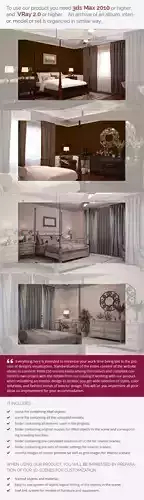 Bedroom room in hotel