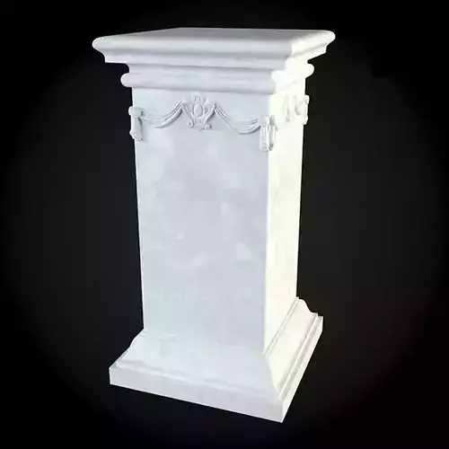 Pedestals marble column