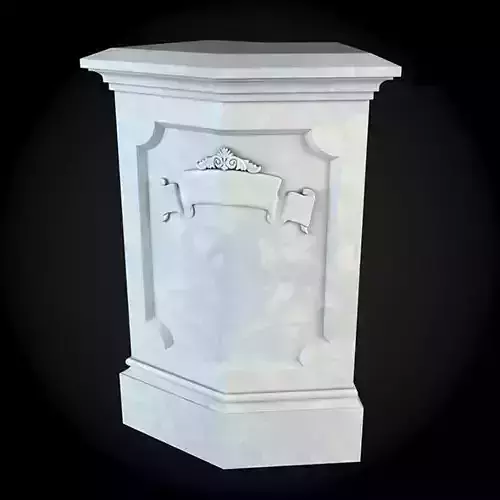 Pedestals marble column