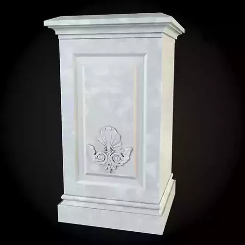 Pedestals marble pedestal