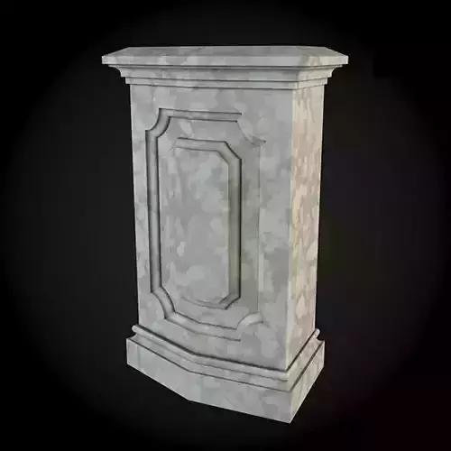 Pedestals marble pedestal