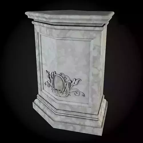 Pedestals marble pedestal