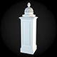 Pedestals pedestal 3D model_1