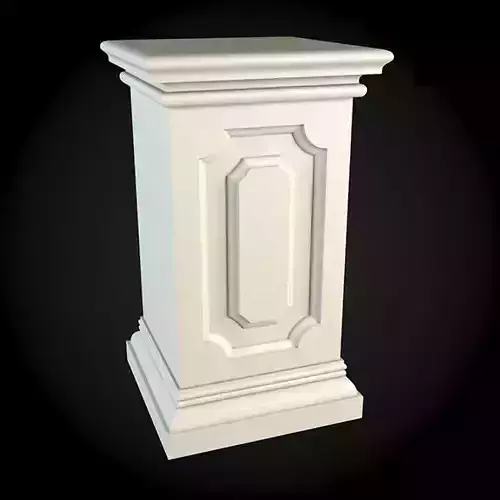 Pedestals pedestal 3D model