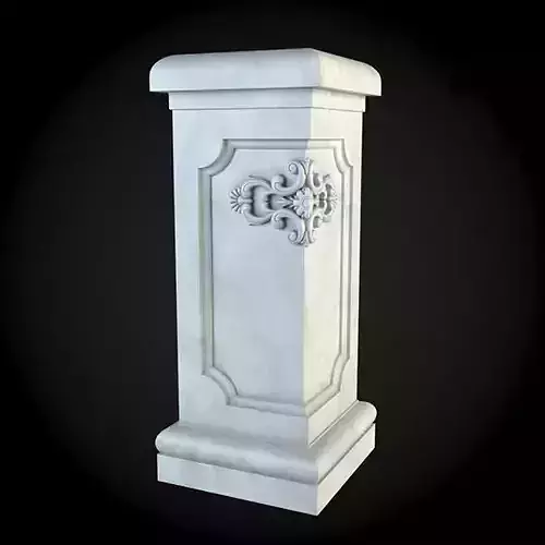 Pedestals marble column
