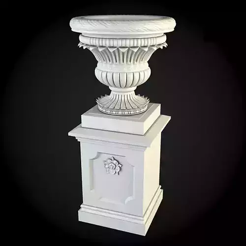 Pedestals urn 3D model