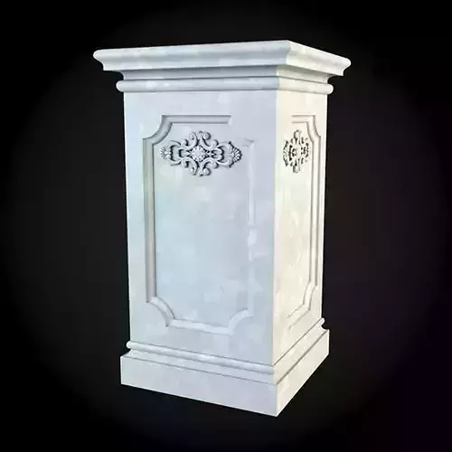 Pedestals marble pedestal