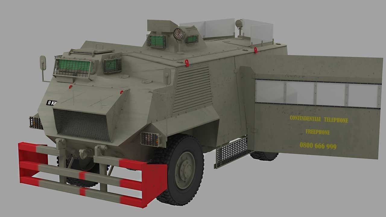 AT 105 SAXON PATROL - NORTHERN IRELAND 3D model_2