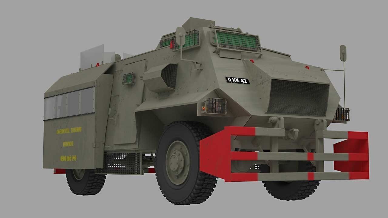 AT 105 SAXON PATROL - NORTHERN IRELAND 3D model_1