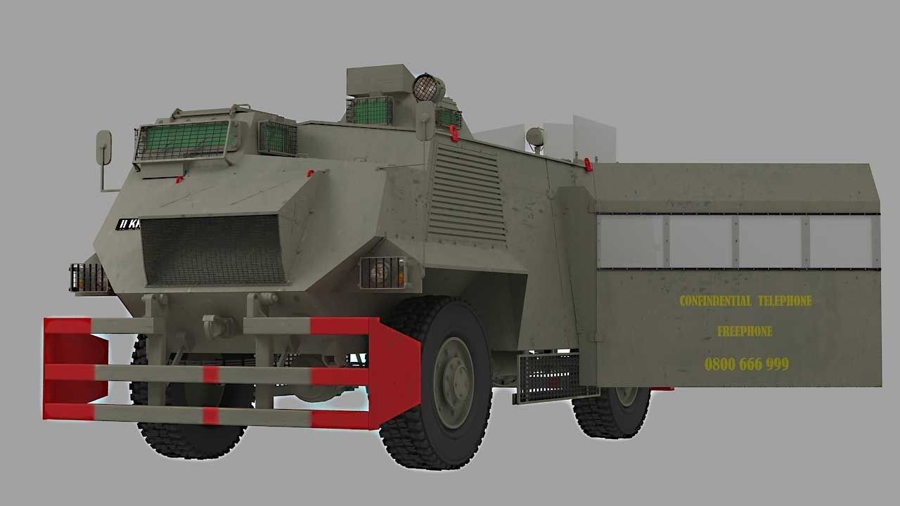 AT 105 SAXON PATROL - NORTHERN IRELAND 3D model_7