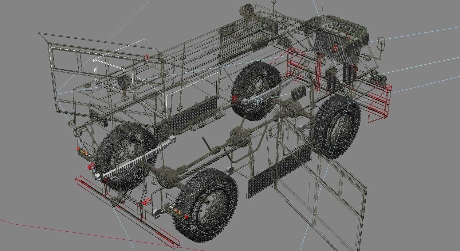 AT 105 SAXON PATROL - NORTHERN IRELAND 3D model_6