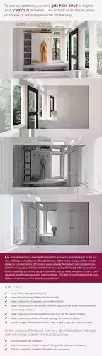 Hall interior of house