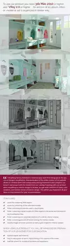 Hall interior of house with different rooms