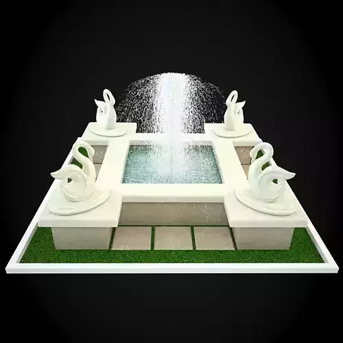 Fountain swan