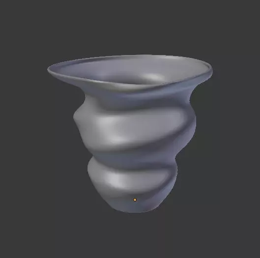 Stylish vase Free 3D print model
