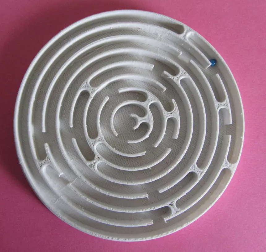 pinball maze Free 3D print model_0