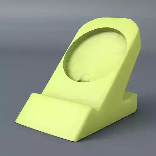 Phone dock with qi wireless charging slot 3D print model