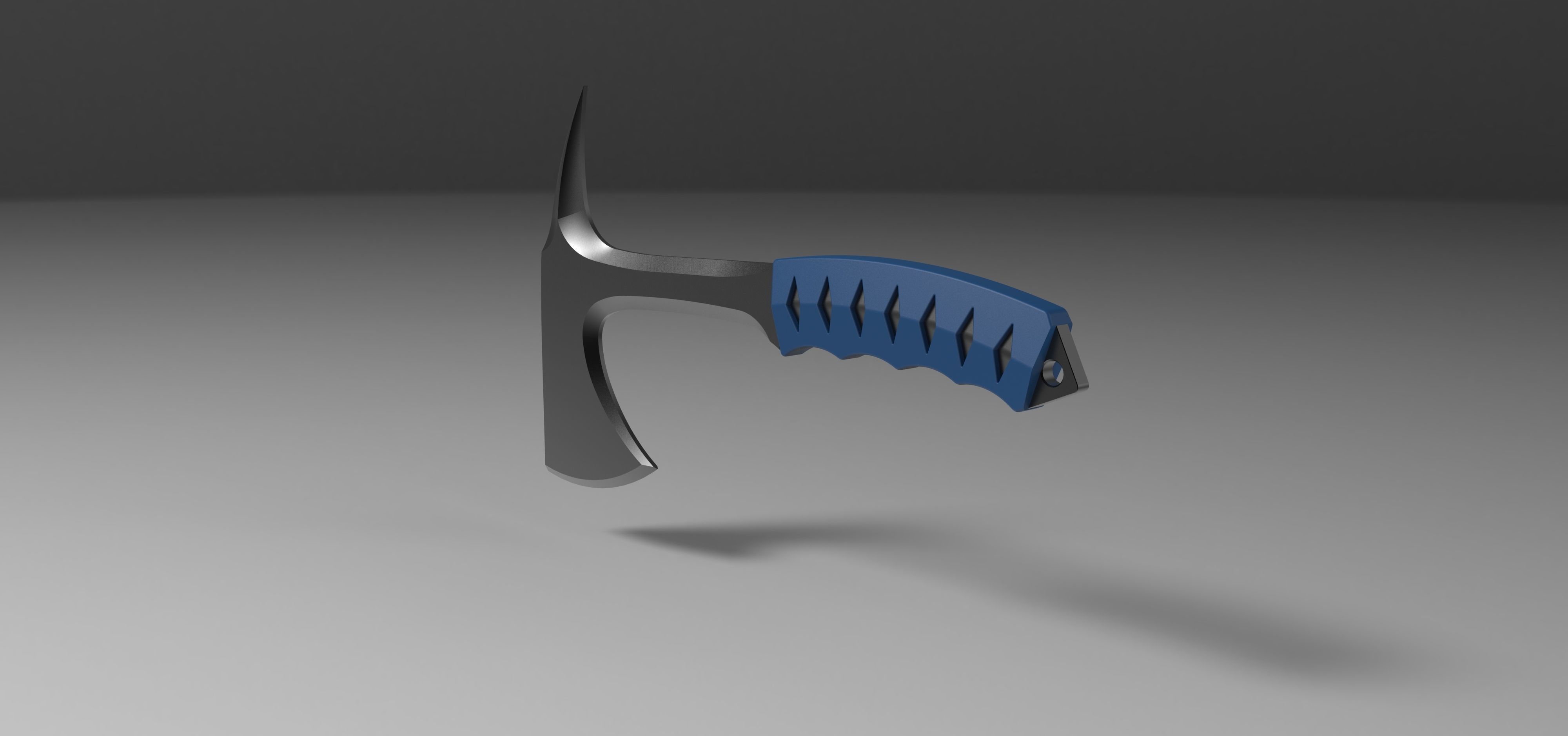 Tomahawk axe 3D model_2