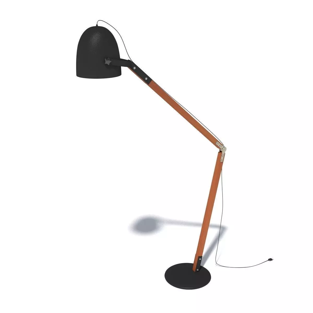 Butlers style stand lamp 3D model_0