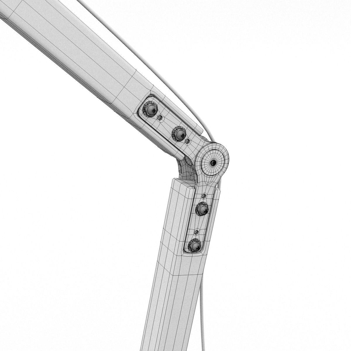 Butlers style stand lamp 3D model_4