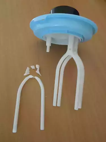 Manual mixer blade Free 3D print model Manual mixer blade Free 3D print model