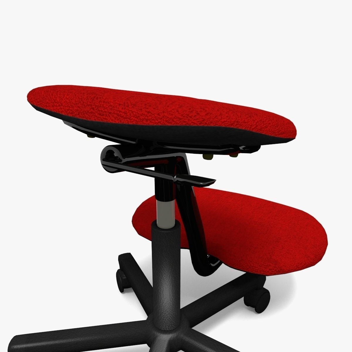 Ergonomic Stool 3D model_4