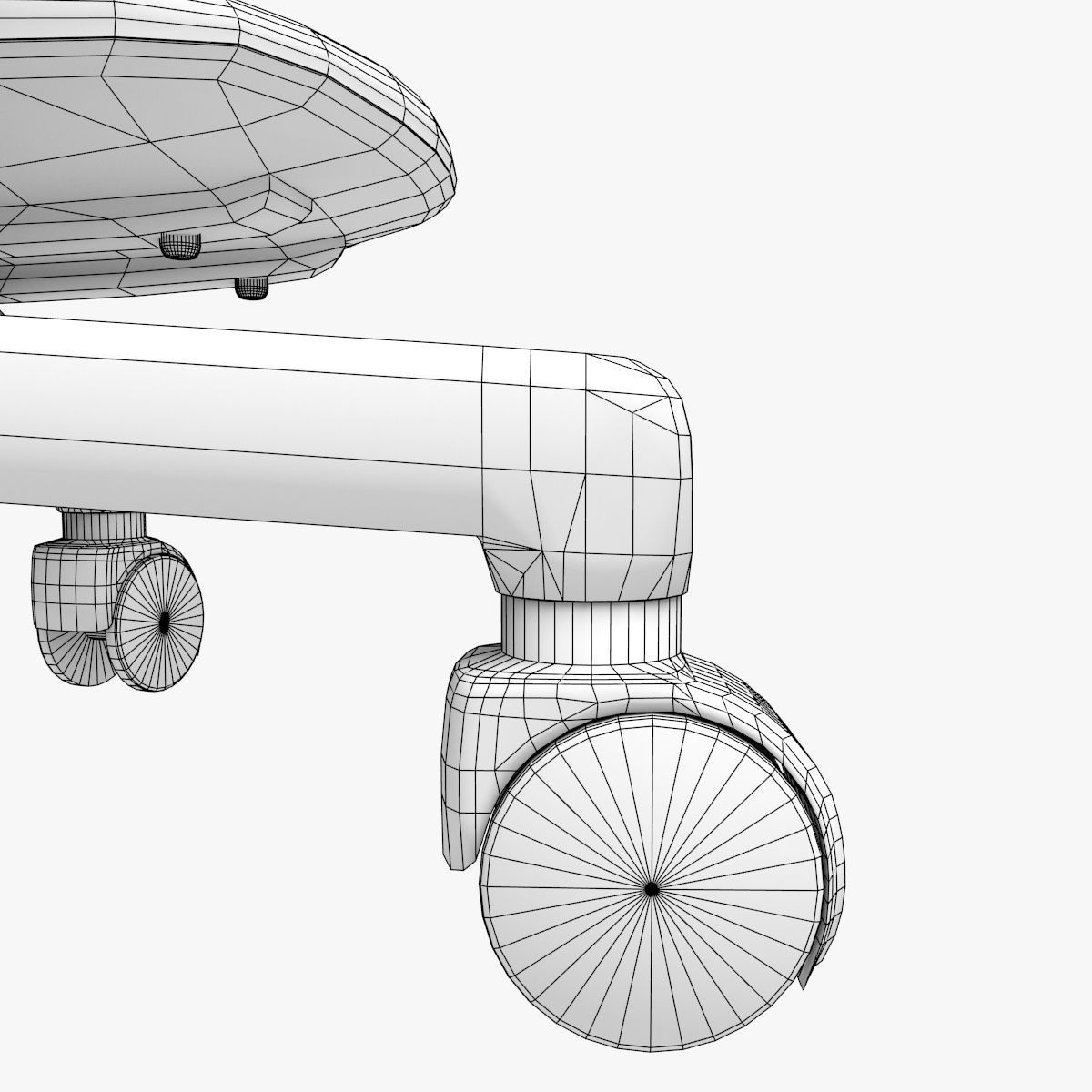 Ergonomic Stool 3D model_9