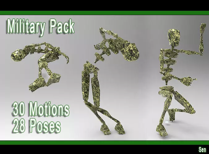 Military Pack 3D model_0