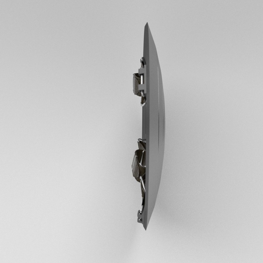 Captain America Shield 3D model_2