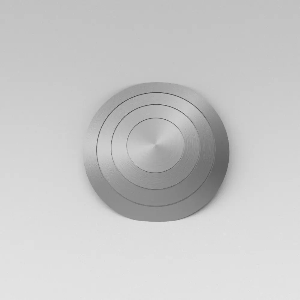 Captain America Shield 3D model_0