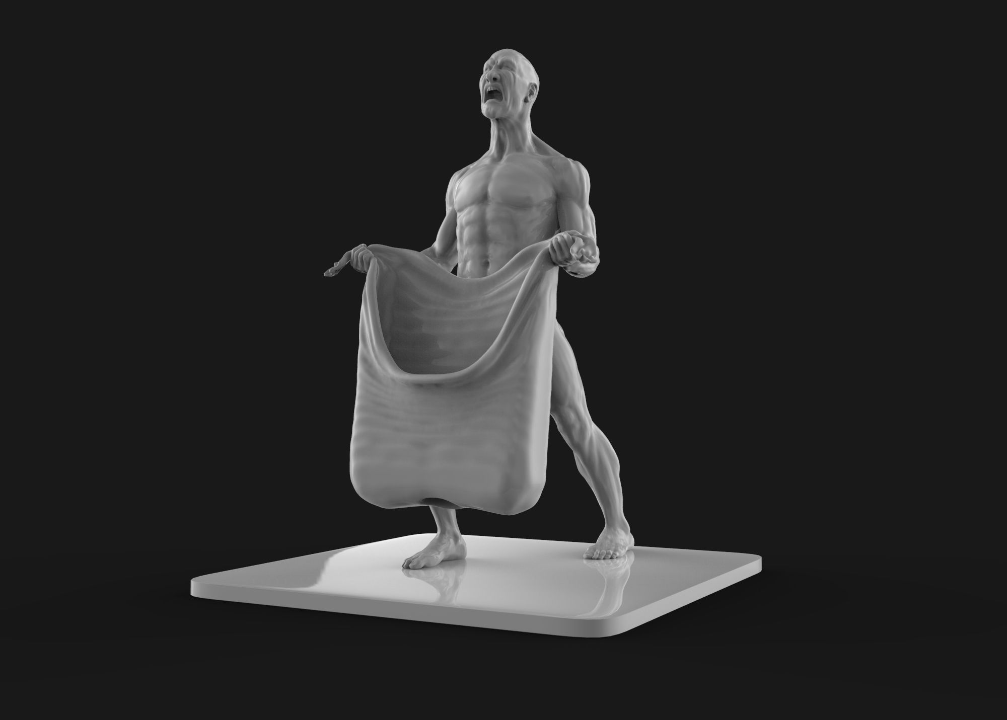 Strongman - iPhone 6s and 5 versions Dock  3D print model_13