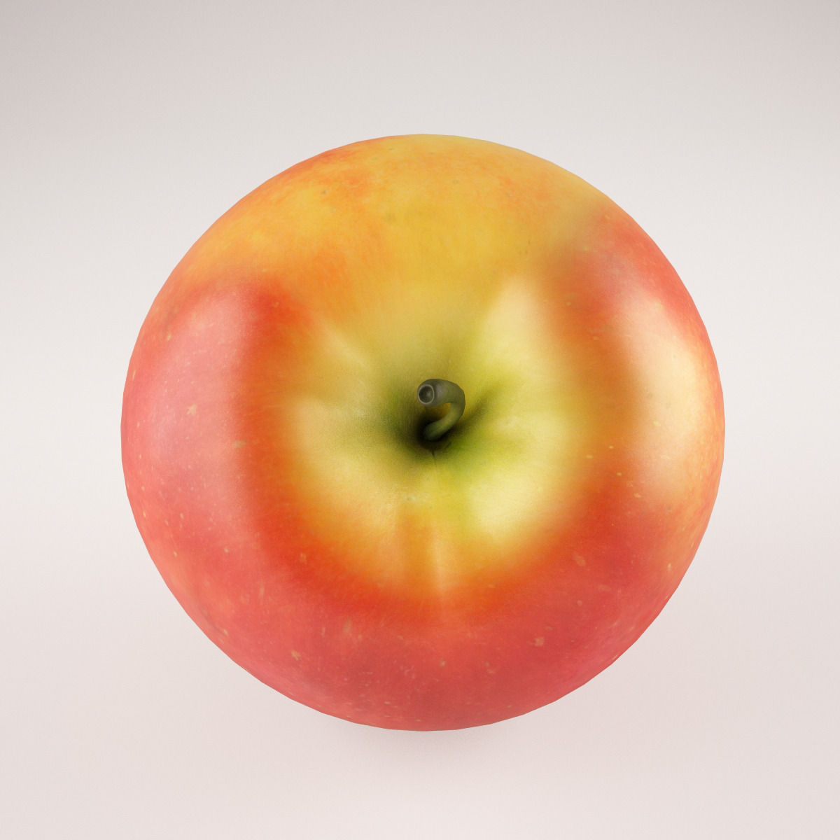 Apple set with Durban Centerpiece Bowl and Durant Beaded Charger 3D model_65