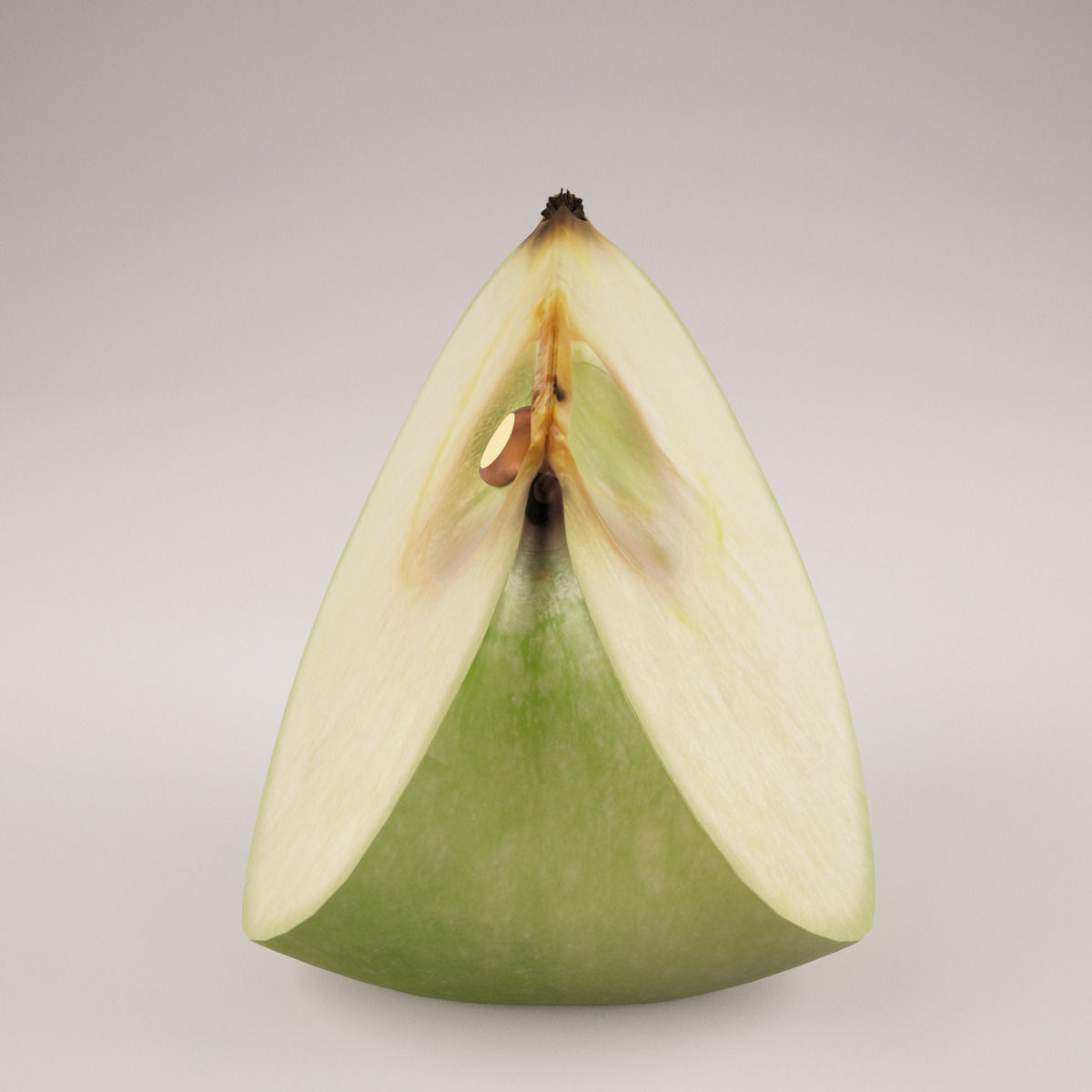 Apple set with Durban Centerpiece Bowl and Durant Beaded Charger 3D model_35