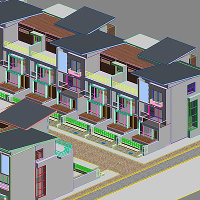 2004-04-30 hua ji ke zhu zhai 2 3D model_5