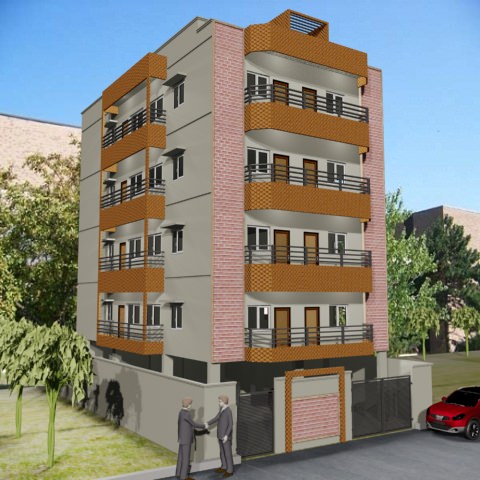 Apartment Design 3D model_8