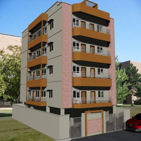 Apartment Design 3D model_7