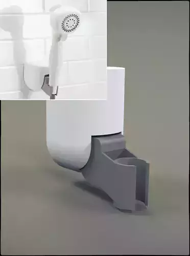 Shower Holder 3D print model