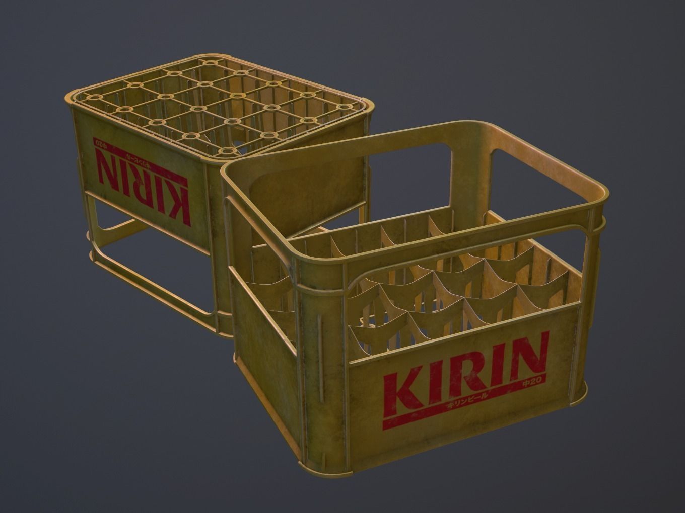 Kirin Beer Case 3D model_10
