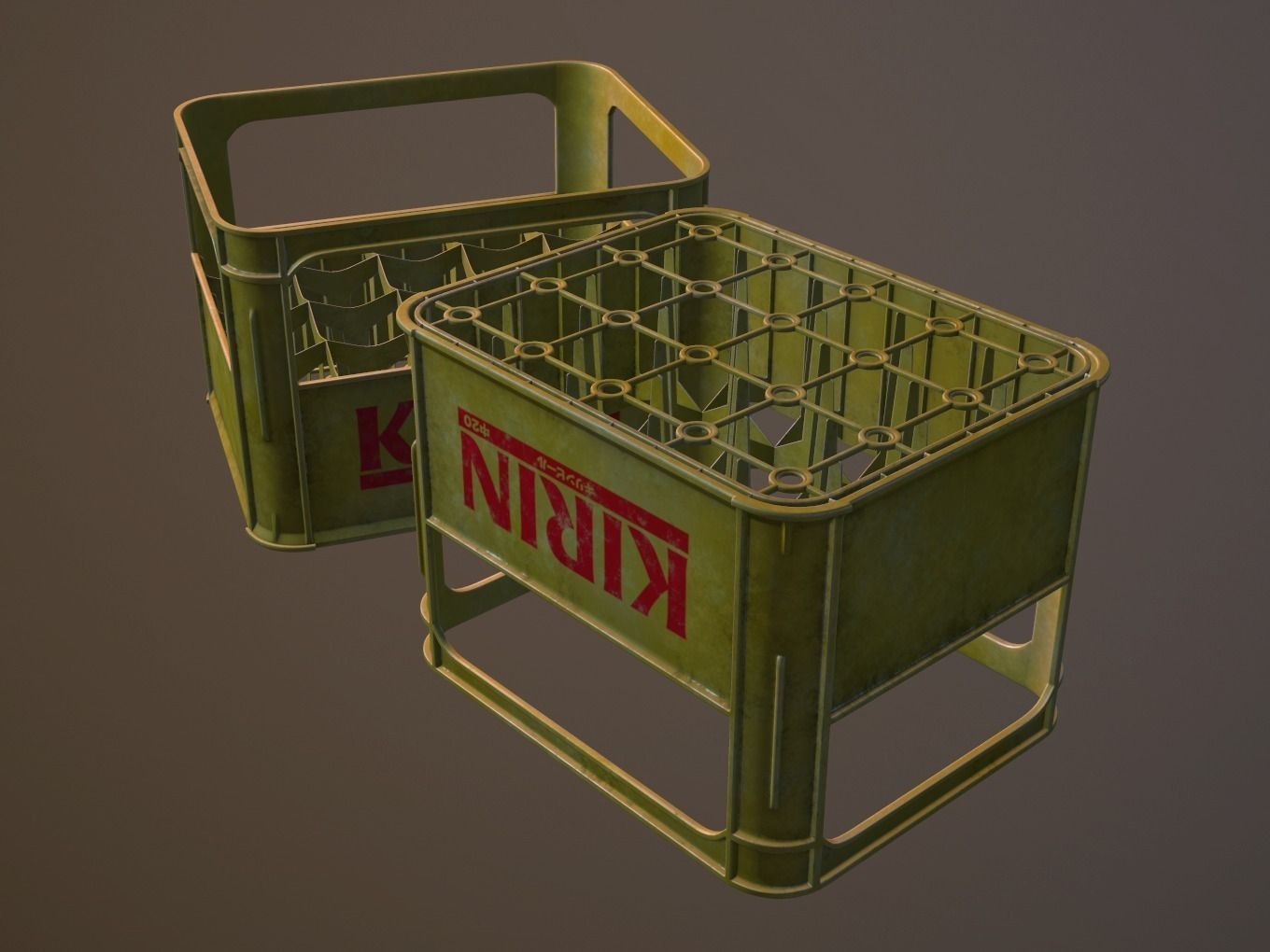 Kirin Beer Case 3D model_5