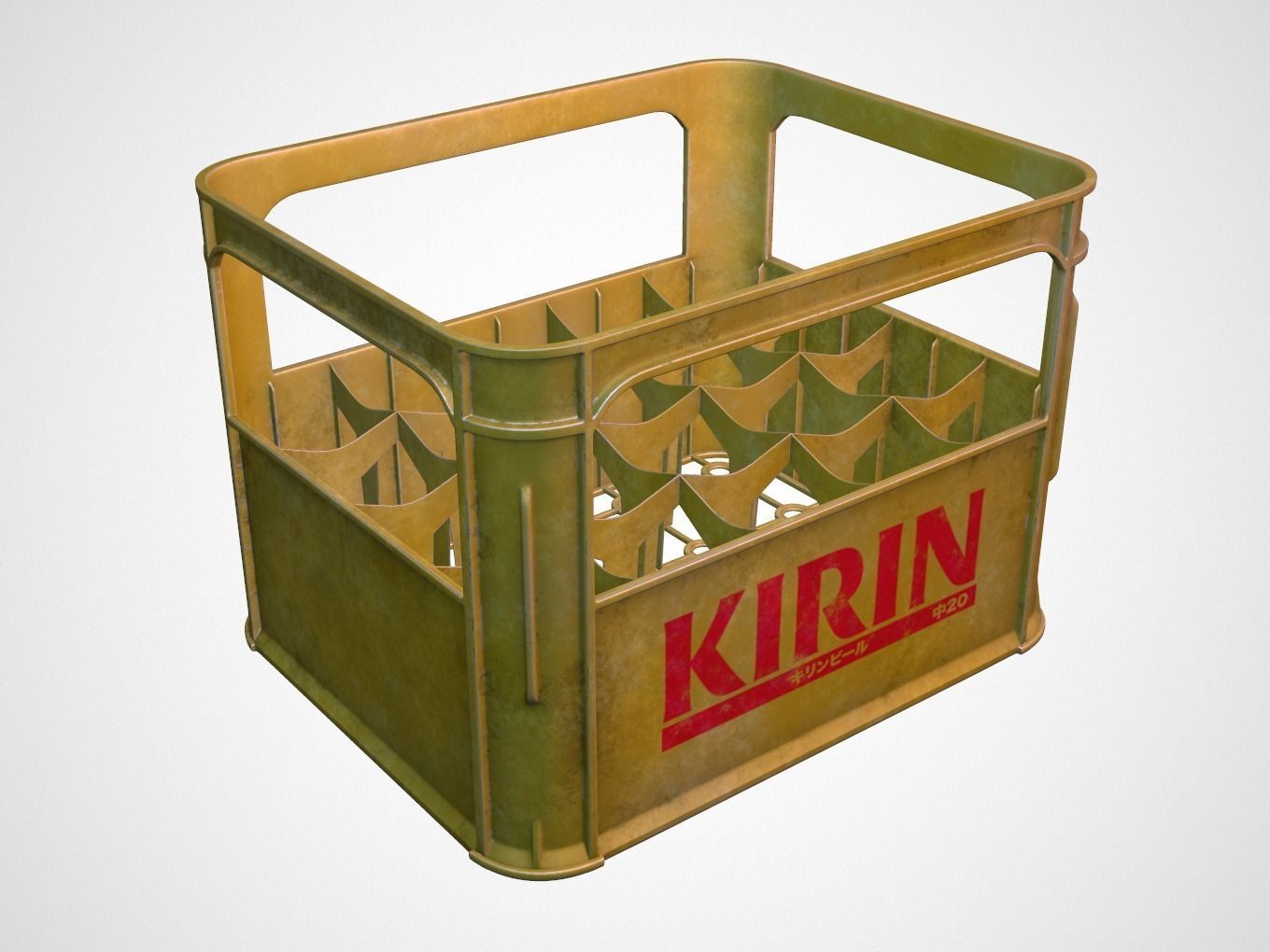 Kirin Beer Case 3D model_0