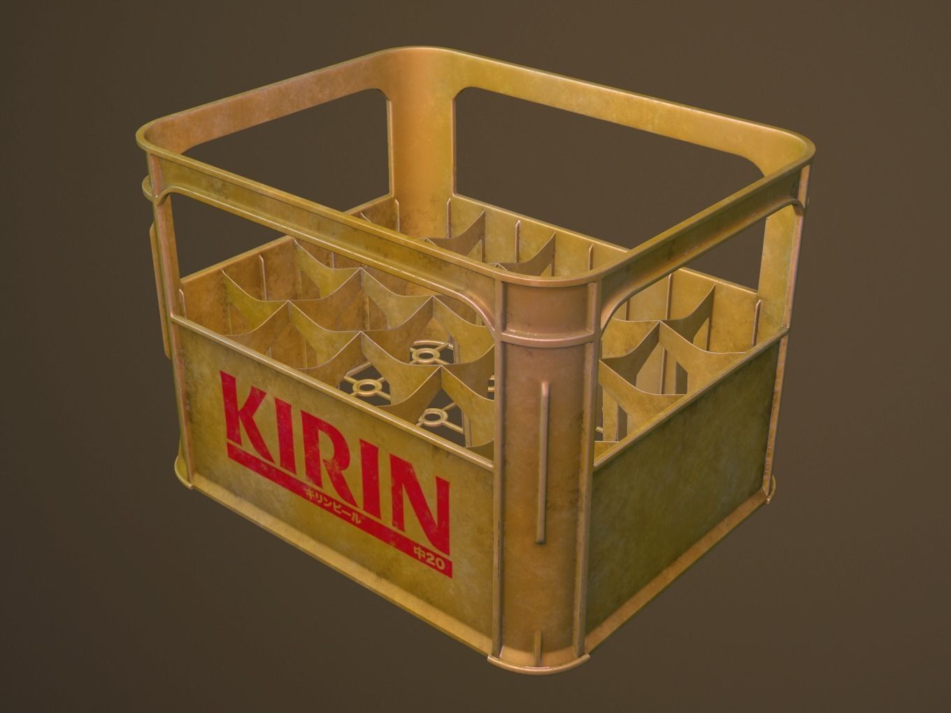 Kirin Beer Case 3D model_2