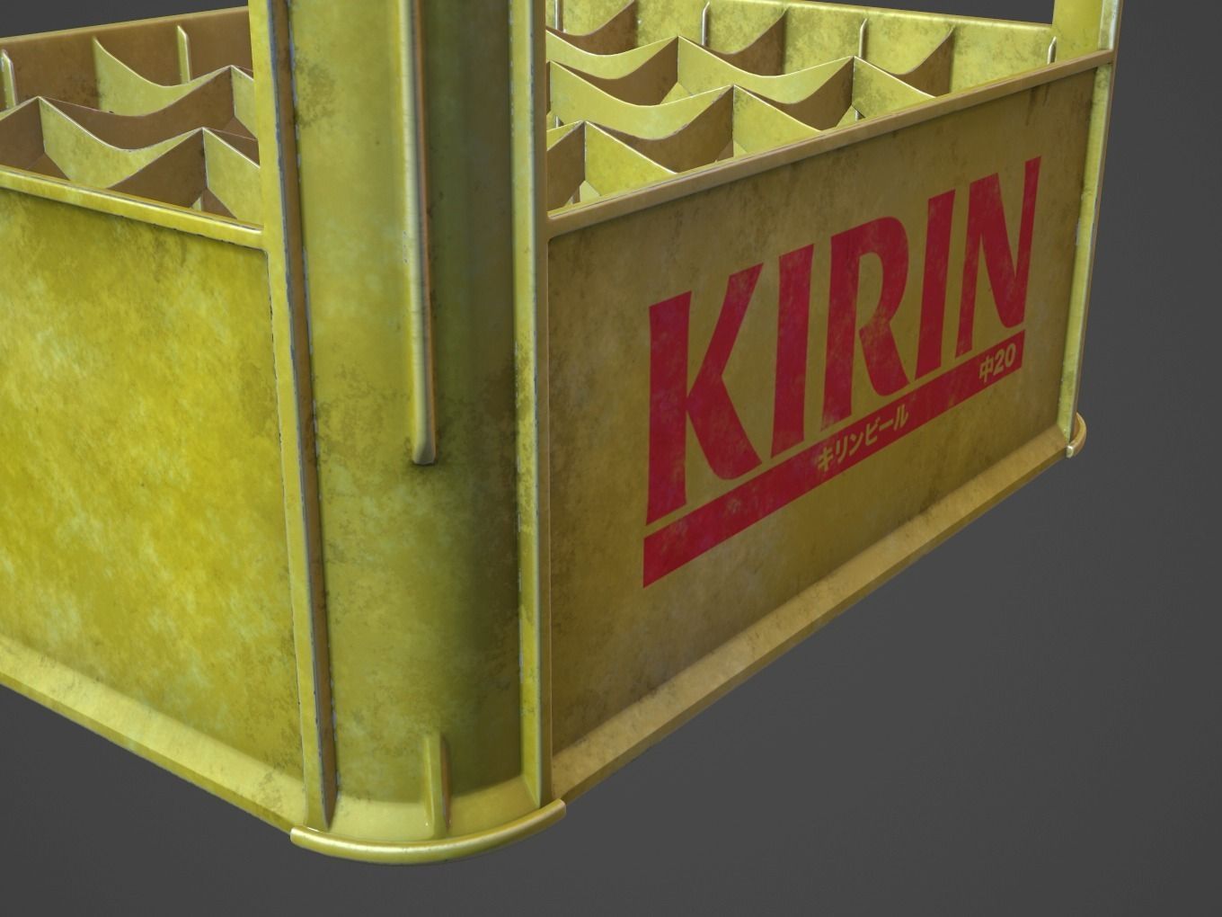 Kirin Beer Case 3D model_6
