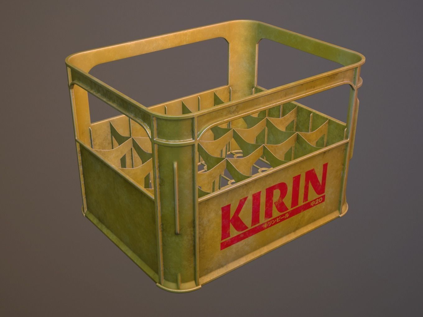 Kirin Beer Case 3D model_1
