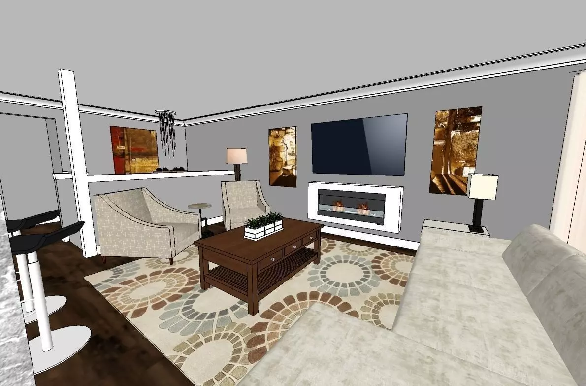Renovated Half Duplex Free 3D model